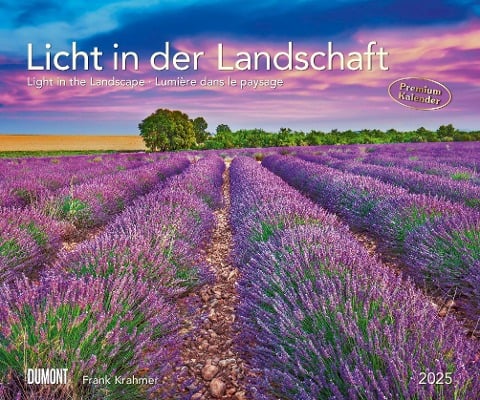 Licht in der Landschaft 2025 - Wandkalender 60,0 x 50,0 cm - Spiralbindung - 