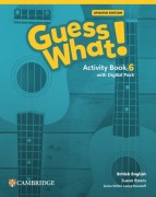 Cover-Bild zum Titel 'Guess What! British English Level 6 Activity Book with Digital Pack Updated' von 'Susan Rivers'