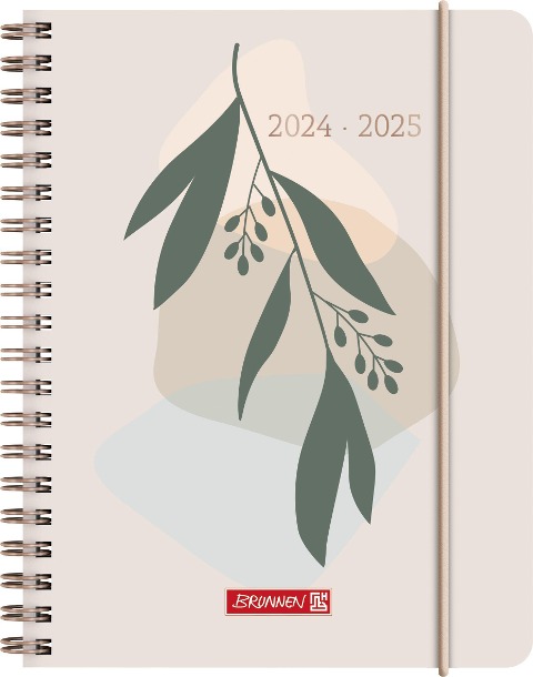 Schülerkalender 2024/2025 Mediterranean, 2 Seiten = 1 Woche, A6, 208 Seiten, mehrfarbig - 