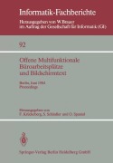 Cover-Bild zum Titel 'Offene Multifunktionale Büroarbeitsplätze und Bildschirmtext' von ''