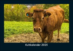 Cover-Bild zum Titel 'Kuhkalender 2025 Fotokalender DIN A5' von 'Tobias Becker'