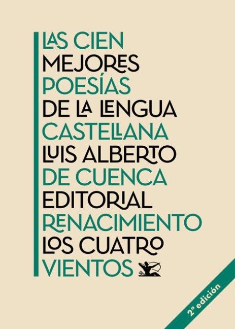 Las cien mejores poesías de la lengua castellana - Luis Alberto De Cuenca