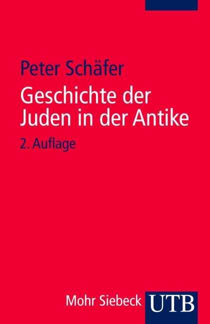 Geschichte der Juden in der Antike - Peter Schäfer