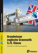 Cover-Bild zum Titel 'Grundwissen englische Grammatik - 5./6. Klasse' von 'Manfred Bojes'