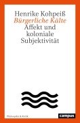 Cover-Bild zum Titel 'Bürgerliche Kälte' von 'Henrike Kohpeiß'