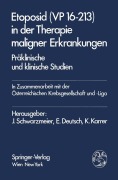 Cover-Bild zum Titel 'Etoposid (VP 16-213) in der Therapie maligner Erkrankungen' von ''