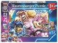 Cover-Bild zum Titel 'Ravensburger Kinderpuzzle 05721 - PAW Patrol: The Mighty Movie - 2x12 Teile Paw Patrol Puzzle für Kinder ab 3 Jahren' von ''