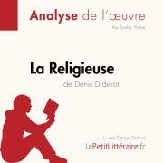 Cover-Bild zum Titel 'La Religieuse de Denis Diderot (Fiche de lecture)' von 'Lepetitlitteraire, Émilie Patrie'