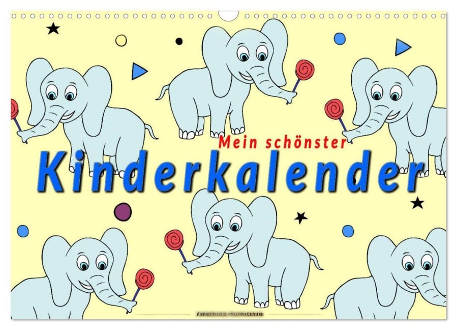 Mein schönster Kinderkalender (Wandkalender 2025 DIN A3 quer), CALVENDO Monatskalender - Peter Roder