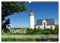 Cover-Bild zum Titel 'Samsö die dänische Trauminsel im Kattegat (Wandkalender 2026 DIN A3 quer), CALVENDO Monatskalender' von 'Werner Prescher'