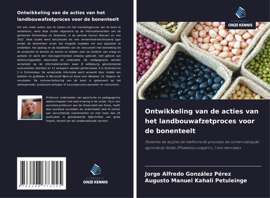 Ontwikkeling van de acties van het landbouwafzetproces voor de bonenteelt - Jorge Alfredo González Pérez, Augusto Manuel Kahali Petuleinge
