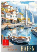 Cover-Bild zum Titel 'Maritimes Leben im Hafen (Wandkalender 2026 DIN A3 hoch), CALVENDO Monatskalender' von 'Peter Roder'