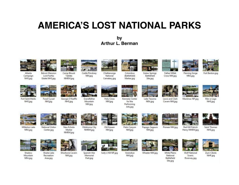 America's Lost National Parks - Arthur L Berman