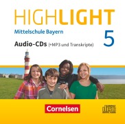 Cover-Bild zum Titel 'Highlight 5. Jahrgangsstufe - Mittelschule Bayern - Audio-CDs und MP3-Dateien' von ''