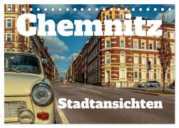 Cover-Bild zum Titel 'Chemnitz Stadtansichten (Tischkalender 2026 DIN A5 quer), CALVENDO Monatskalender' von 'Johnny Flash'