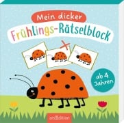 Cover-Bild zum Titel 'Mein dicker Frühlings-Rätselblock' von ''