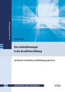 Cover-Bild zum Titel 'Der Lehrkräftemangel in der beruflichen Bildung' von 'Christian Stoll'
