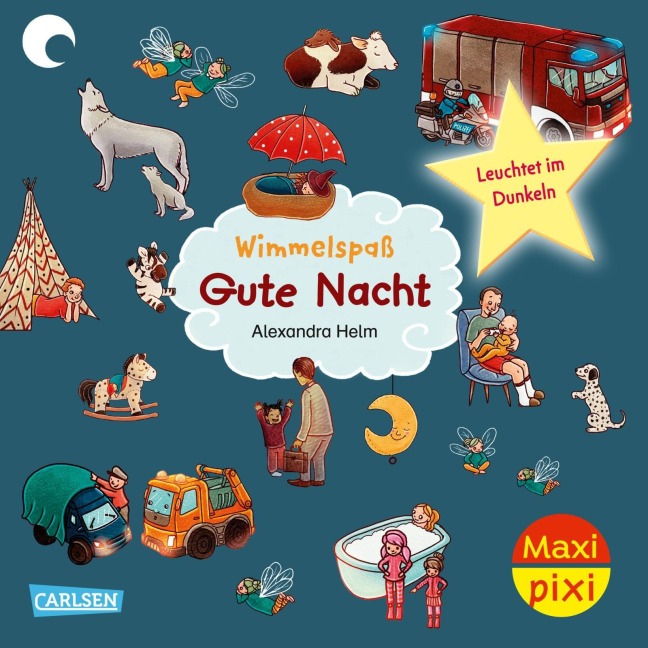 Maxi Pixi 513: VE 5: Wimmelspaß Gute Nacht (5 Exemplare) - 
