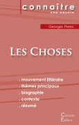 Cover-Bild zum Titel 'Fiche de lecture Les Choses de Georges Perec (Analyse littéraire de référence et résumé complet)' von 'Georges Perec'