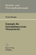 Cover-Bild zum Titel 'Konzepte des Informationssystem-Managements' von 'Walter Brenner'