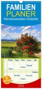 Familienplaner 2026 - Wanderparadies Südpfalz mit 5 Spalten (Wandkalender, 21 x 45 cm) CALVENDO - Sulamay Fillinger