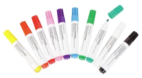 Textilstifte, 10er Set - 