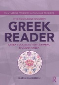 Cover-Bild zum Titel 'The Routledge Modern Greek Reader' von 'Maria Kaliambou'