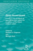 Cover-Bild zum Titel 'Open Government (Routledge Revivals)' von ''