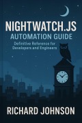 Cover-Bild zum Titel 'Nightwatch.js Automation Guide' von 'Richard Johnson'