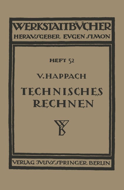 Technisches Rechnen - Vollrat Happach