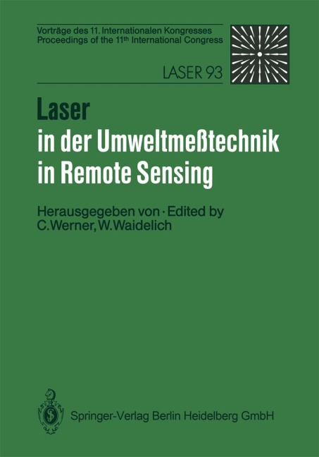 Laser in der Umweltmeßtechnik / Laser in Remote Sensing - 
