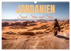 Cover-Bild zum Titel 'Jordanien Sand, Stein und Salz (Wandkalender 2026 DIN A3 quer), CALVENDO Monatskalender' von 'Photostravellers Photostravellers'