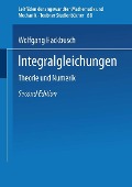 Cover-Bild zum Titel 'Integralgleichungen' von ''