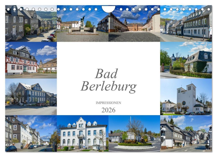 Bad Berleburg Impressionen (Wandkalender 2026 DIN A4 quer), CALVENDO Monatskalender - Dirk Meutzner