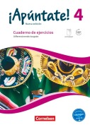 Cover-Bild zum Titel '¡Apúntate! Band 4 - Differenzierende Ausgabe - Cuaderno de ejercicios mit interaktiven Übungen auf scook.de' von 'Amparo Elices Macias, Heike Kolacki'