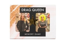 Cover-Bild zum Titel 'Drag Queen Memory Game' von 'Dim Balsem, Maaike Strengholt'