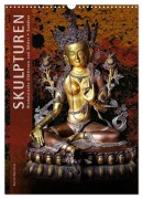 Cover-Bild zum Titel 'SKULPTUREN Hinduistische Göttinnen und Götter ¿ Buddhas (Wandkalender 2026 DIN A3 hoch), CALVENDO Monatskalender' von 'Bernd Maertens'