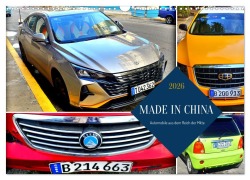 Cover-Bild zum Titel 'MADE IN CHINA - Automobile aus dem Reich der Mitte (Wandkalender 2026 DIN A3 quer), CALVENDO Monatskalender' von 'Henning von Löwis of Menar'