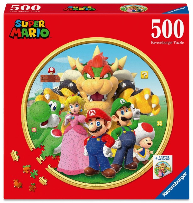Erwachsenenpuzzle 500 Teile - Nintendo Super Mario - Super Mario - 