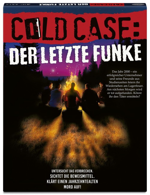 ThinkFun Cold Case: Der letzte Funke - Kombinationsspiel ab 14 Jahre - 