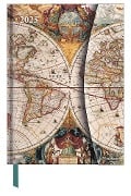 Antique Maps 2025 - Diary - Buchkalender - Taschenkalender - 16x22 - 