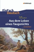Cover-Bild zum Titel 'Aus dem Leben eines Taugenichts. EinFach Deutsch ... verstehen' von 'Joseph von Eichendorff, Norbert Berger'