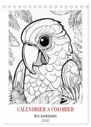 Cover-Bild zum Titel 'Calendrier à colorier (Calendrier de bureau 2026 DIN A5 horizontal), CALVENDO calendrier mensuel' von 'Jérôme Aupeix'