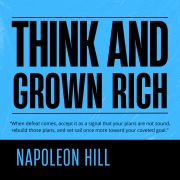 Cover-Bild zum Titel 'Think and Grow Rich' von 'Napoleon Hill'
