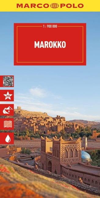 MARCO POLO Reisekarte Marokko 1:900.000 - 