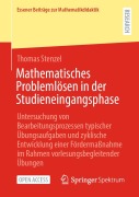 Cover-Bild zum Titel 'Mathematisches Problemlösen in der Studieneingangsphase' von 'Thomas Stenzel'