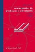 Cover-Bild zum Titel 'Vorlesungen über die Grundlagen der Elektrotechnik' von 'Adalbert Prechtl'