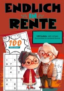 Cover-Bild zum Titel 'Endlich in Rente- Sudoku Geschenkbuch' von 'Endlich in Rente Geschenkbücher'