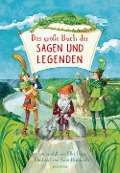 Cover-Bild zum Titel 'Das große Buch der Sagen und Legenden für Kinder' von 'Elke Leger'