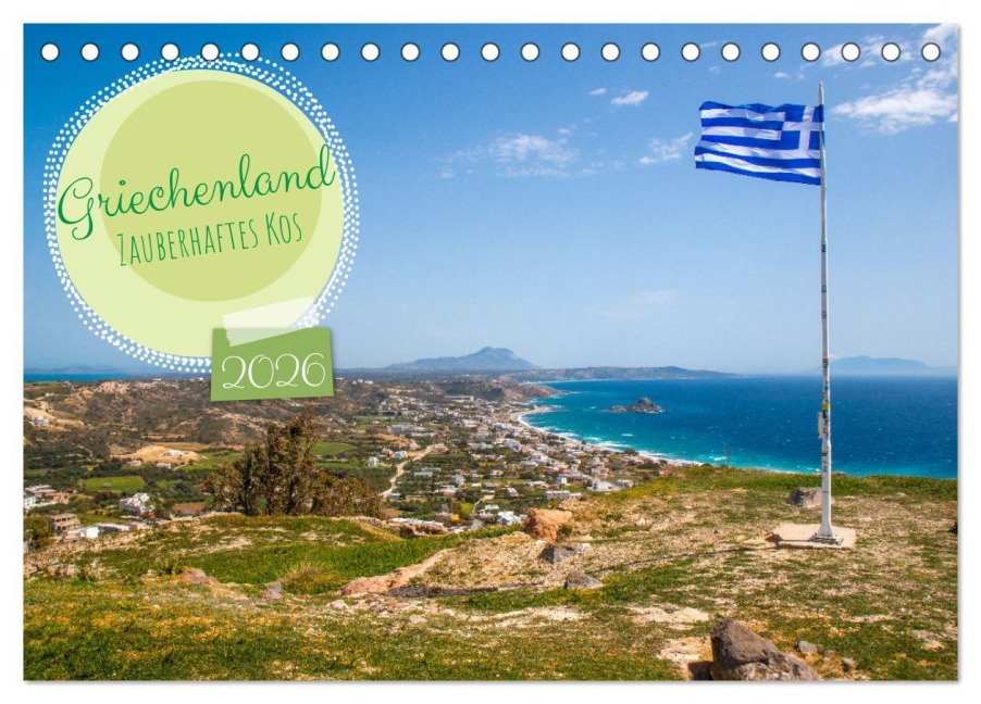Griechenland - Zauberhaftes Kos (Tischkalender 2026 DIN A5 quer), CALVENDO Monatskalender - Sell Pixs:Sell